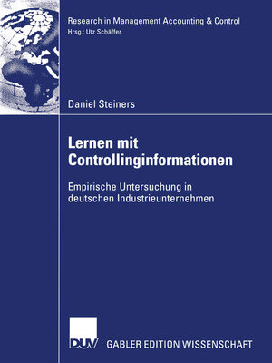 cover image of Lernen mit Controllinginformationen